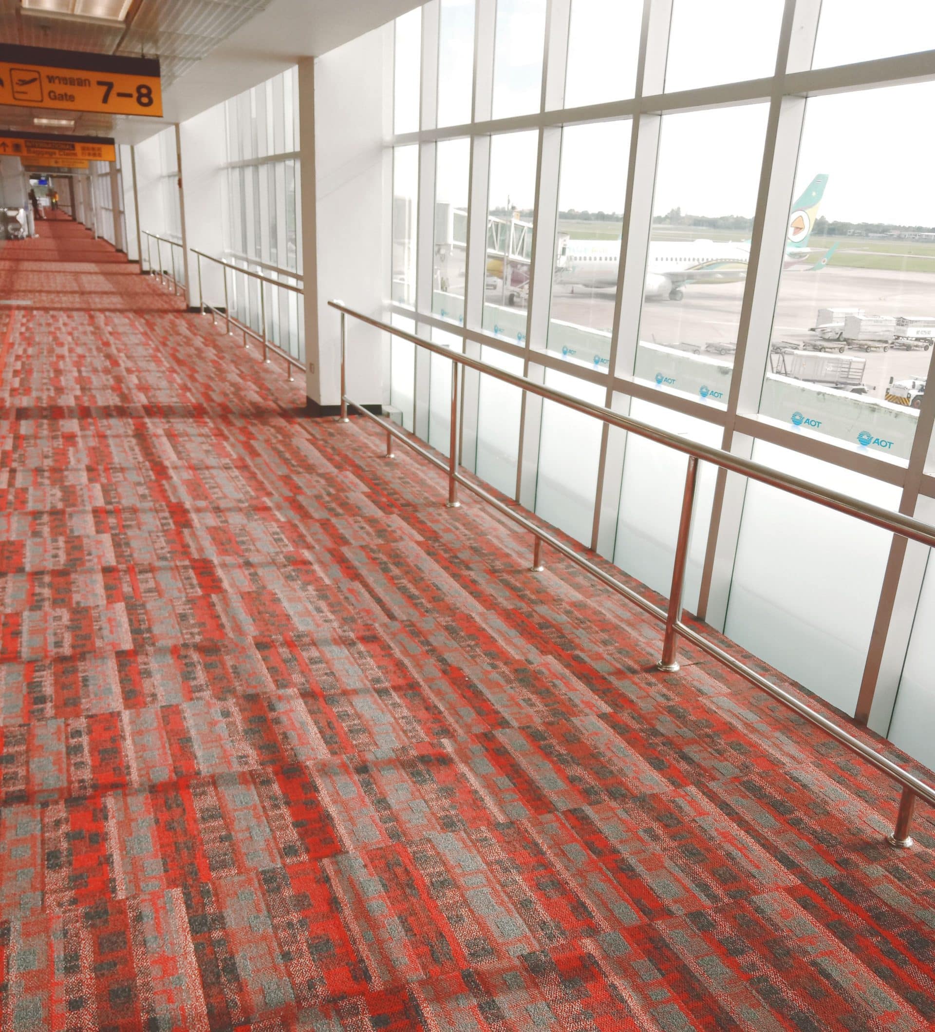 Chiang Mai International Airport Carpet Example